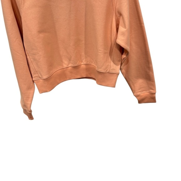 THAKOON Peach Long Sleeve Crewneck Sweatshirt Size M - Picture 6 of 10